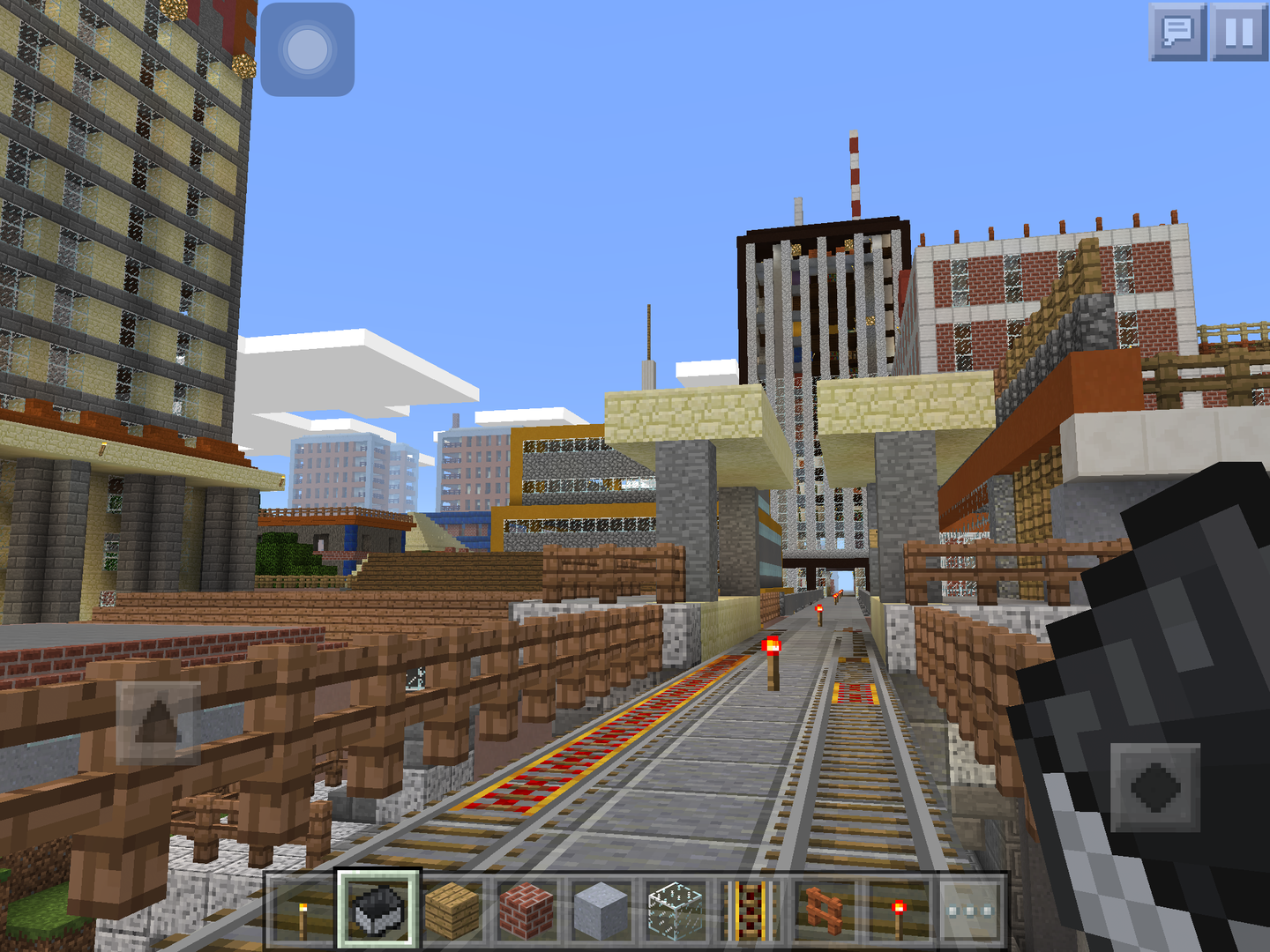 大神们看过来 这是一个pe玩家的minecraft城市 知乎
