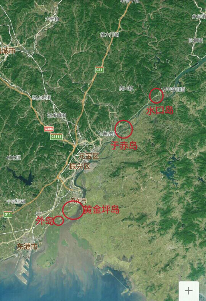 如何评价近年来鸭绿江口的地形变化,是否有大自然的鬼斧神工?