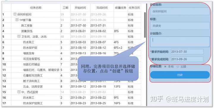 4種編制施工進度計劃橫道圖網絡圖方式