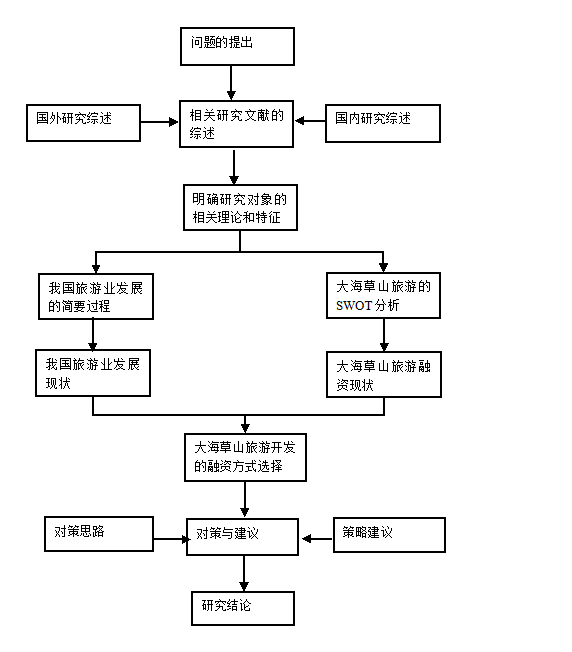 大创技术路线流程图图片