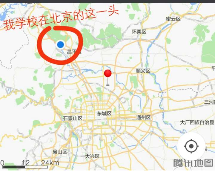 北京化工大学地图图片