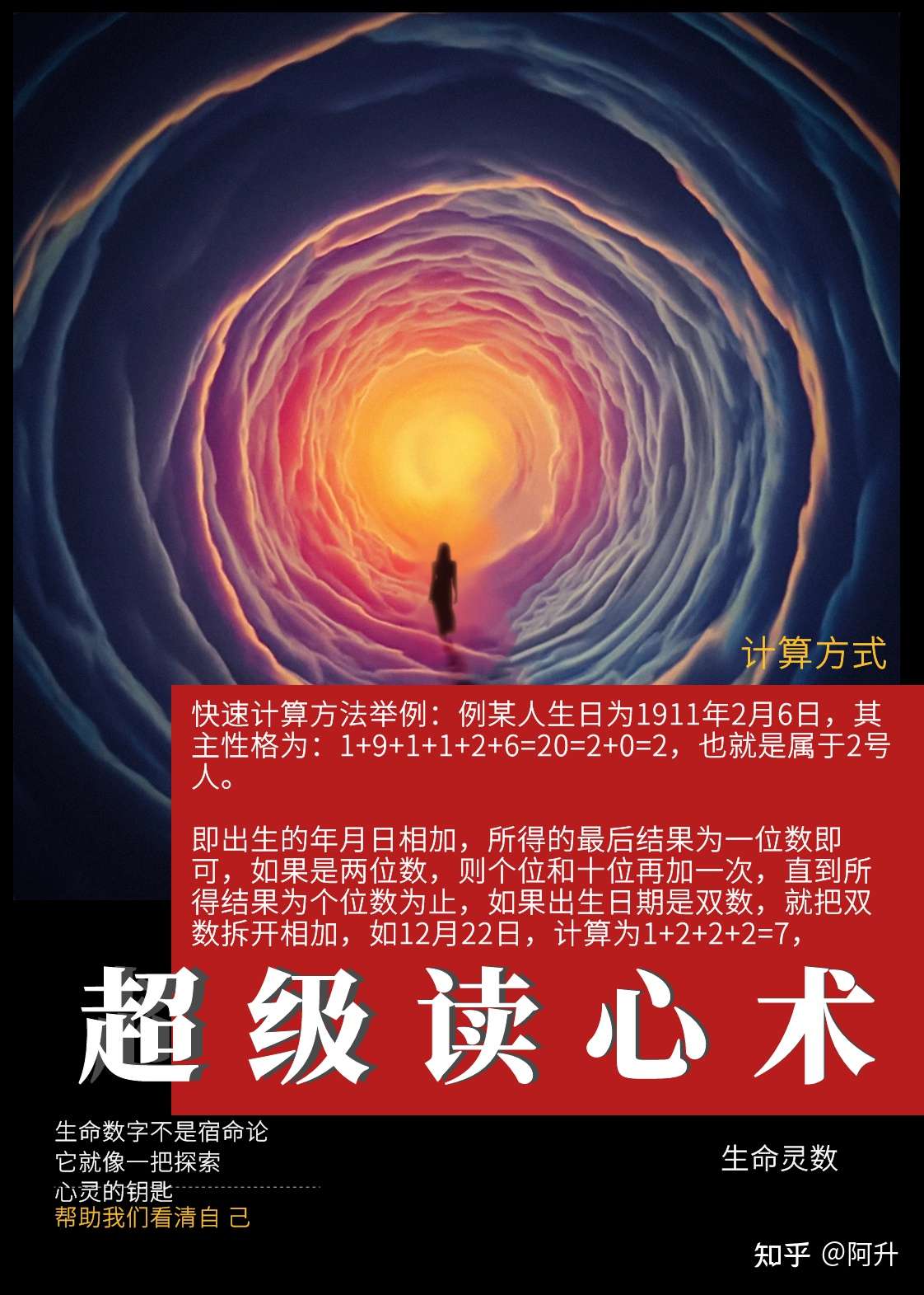 如何计算自己的生命灵数呢 公历计算 知乎