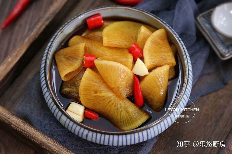 腌一晚就可以吃的酱萝卜 成本几块钱 早上配粥很开胃 知乎