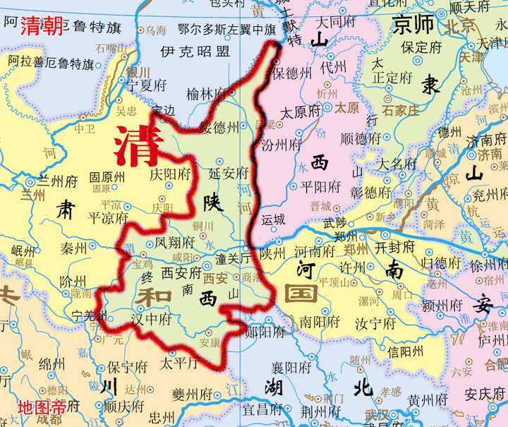 清朝为什么会出现一个西安省