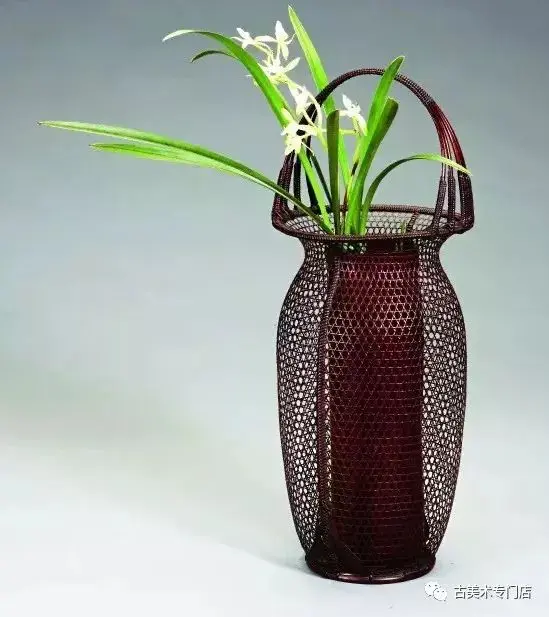 高い素材 竹製品 花器 別府 寿籃作 一点物 新品未使用 工芸品