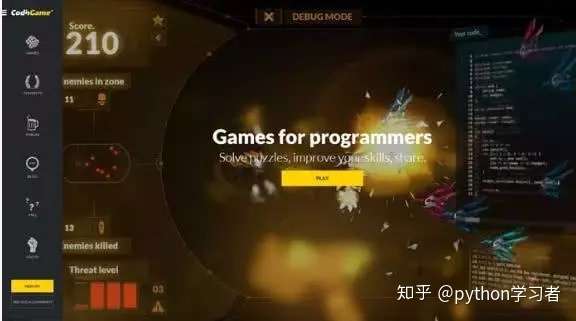 12个学习Python编程小游戏，有趣又好玩