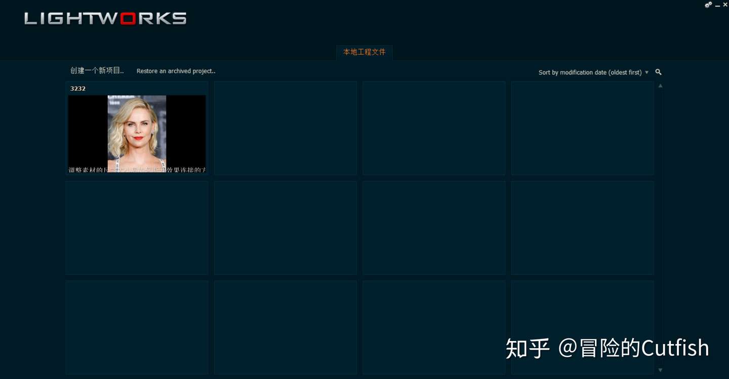 lightworks视频剪辑软件调整素材的尺寸大小后如何断开效果连接的方法- 知乎