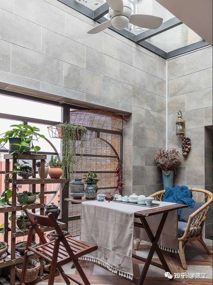 寻常百姓家 阳台怎么布置成茶室 知乎