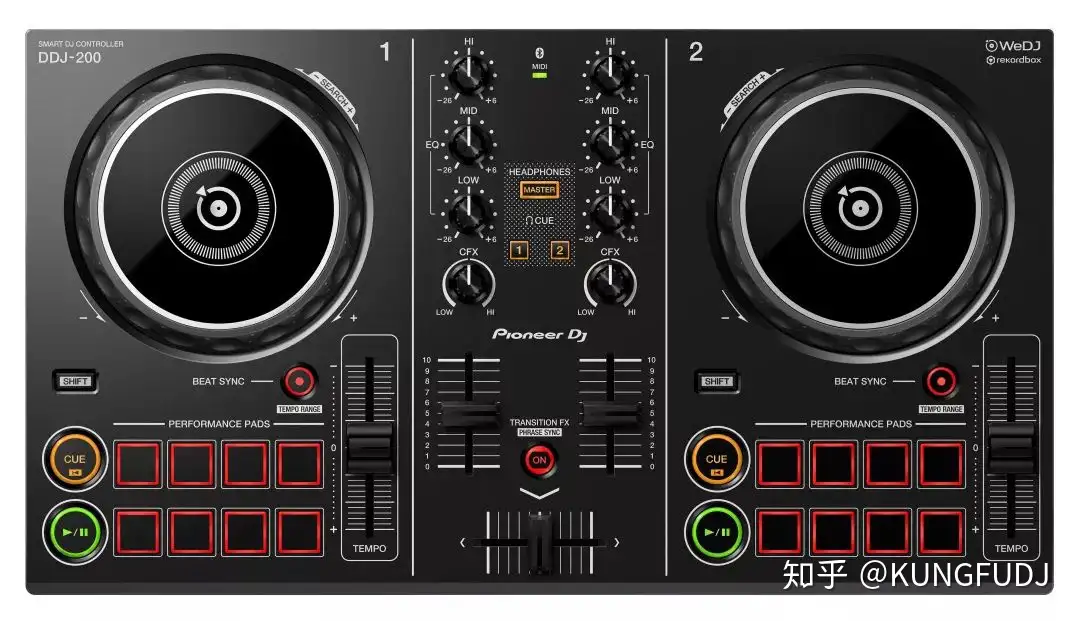 Pioneer DJ 新品发布「SMART DJ CONTROLLER DDJ-200」控制器- 知乎