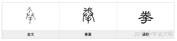 拳——每日一字·手部字