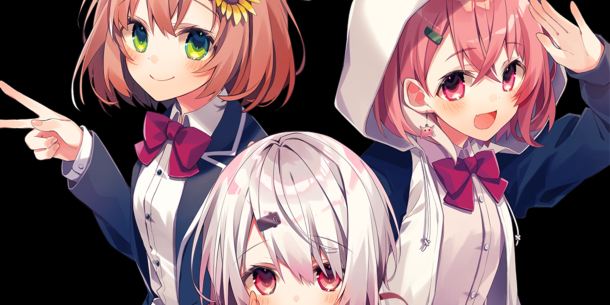 madokristianにじさんじ的旗帜飘扬世界ひまわり的光芒普照寰宇