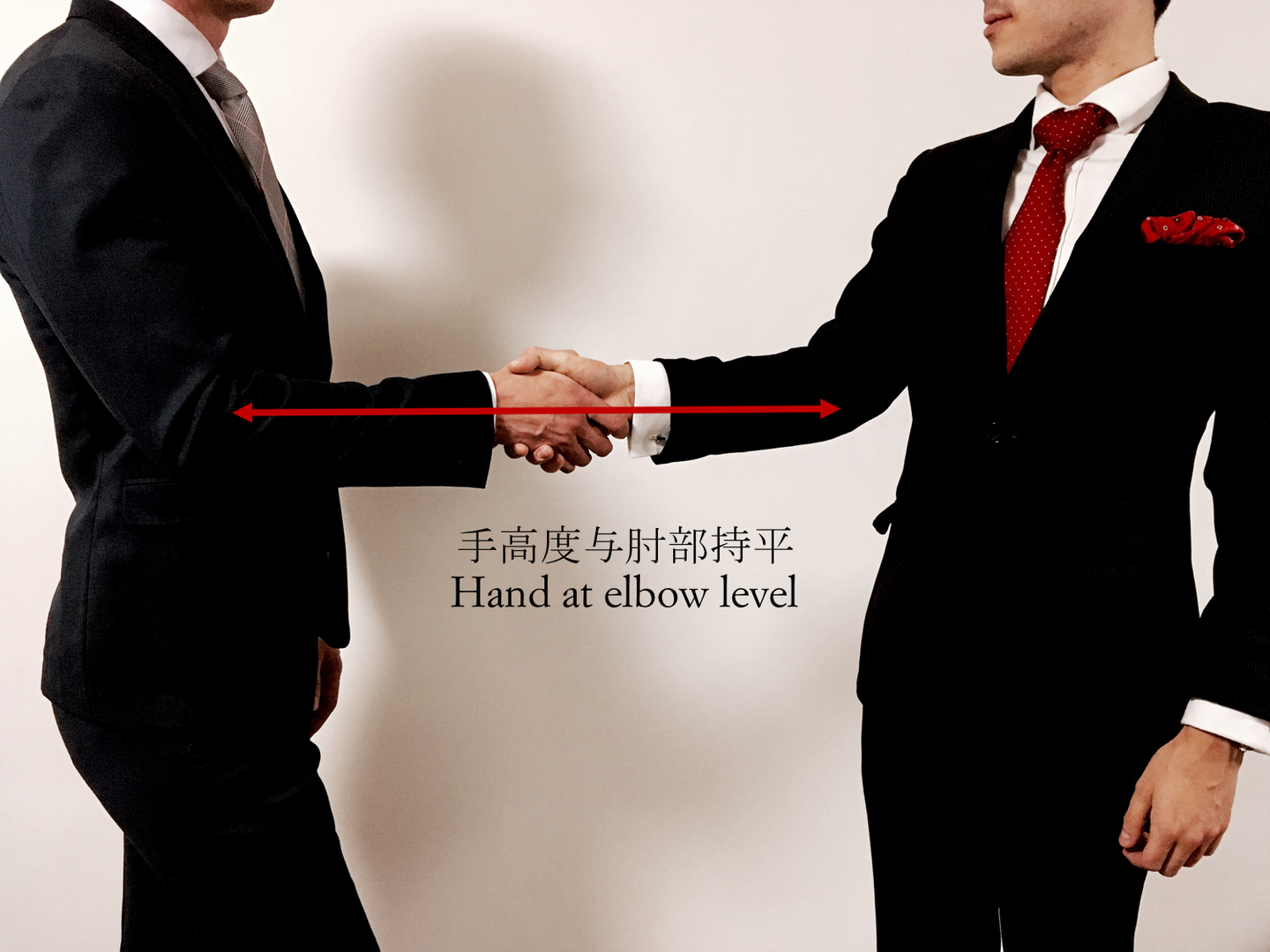 肢体语言握手图片
