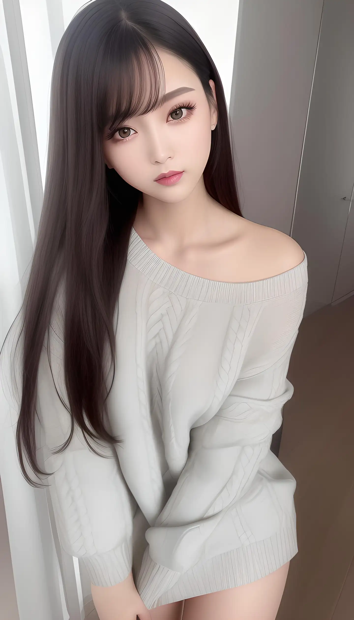 无界AI绘画】人工智能艺术画作展示-2023年03月28日（直长黑发美女） - 知乎