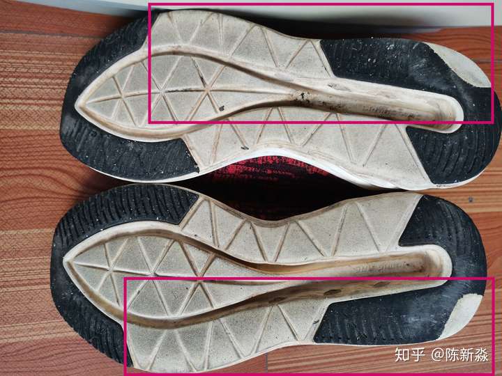正常鞋底磨损位置图片