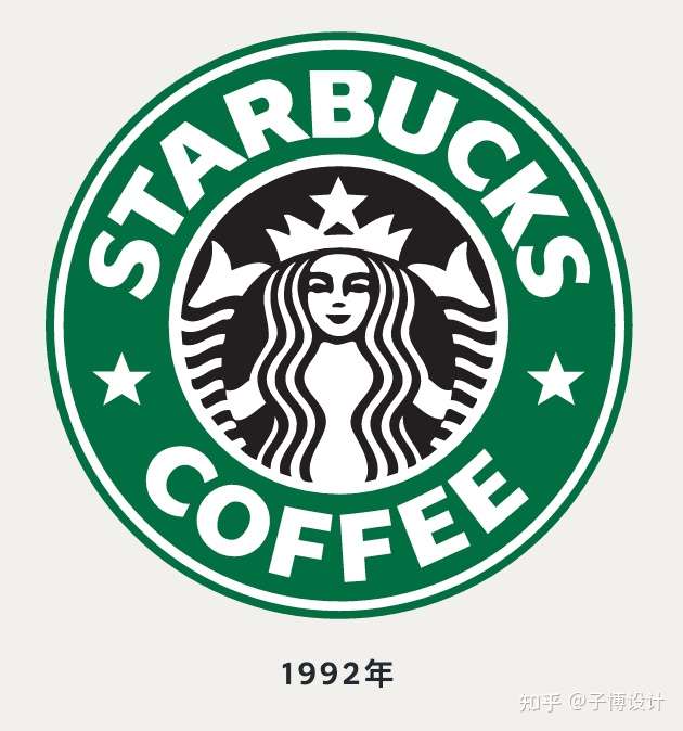 星巴克与美人鱼 巧用图形logo 的绝佳案例 知乎