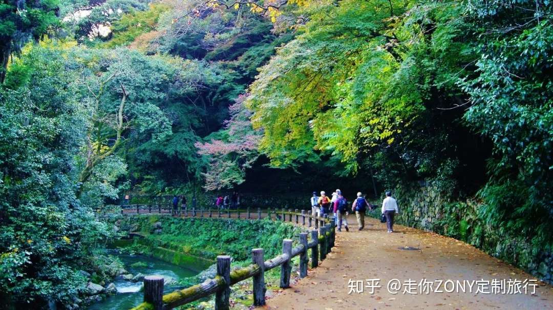 箕面公园 距大阪仅半小时车程 这里是本地人舍不得分享的自然乐园 知乎