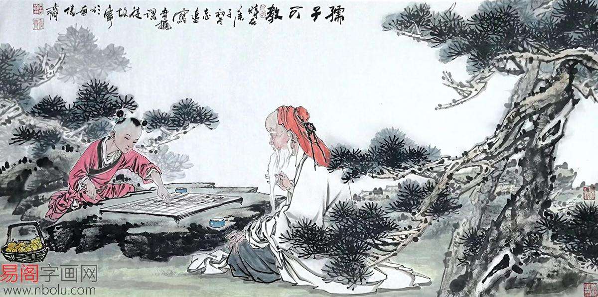 当代著名画家李志远人物画作品欣赏 知乎