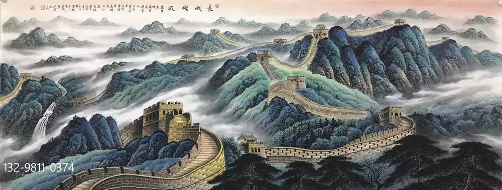 泼彩染青绿，山河多姿态，谈当代泼彩山水画新锐画家资春成- 知乎