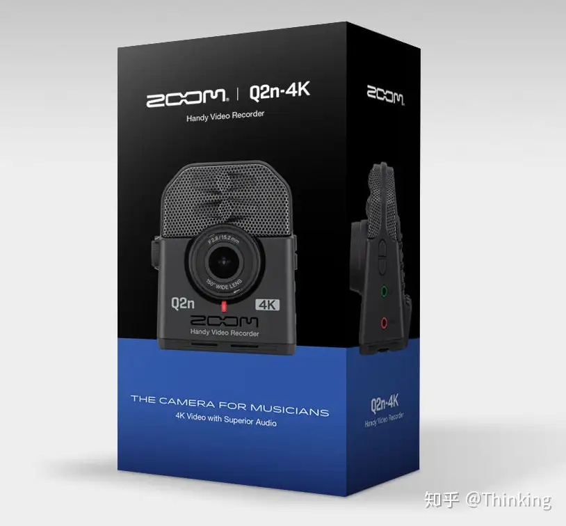 ZOOM 发布音乐家使用的4K超高清相机：Q2n-4K（视频） 知乎
