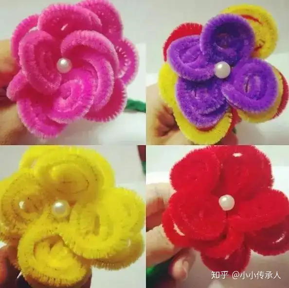 Easy! How to Make Pipe Cleaner Flowers