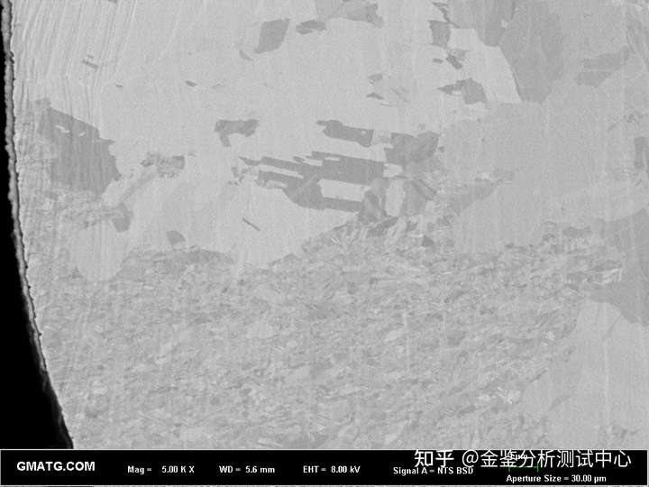 PCB线路板电路板切片氩离子研磨(CP)电镜SEM分析图