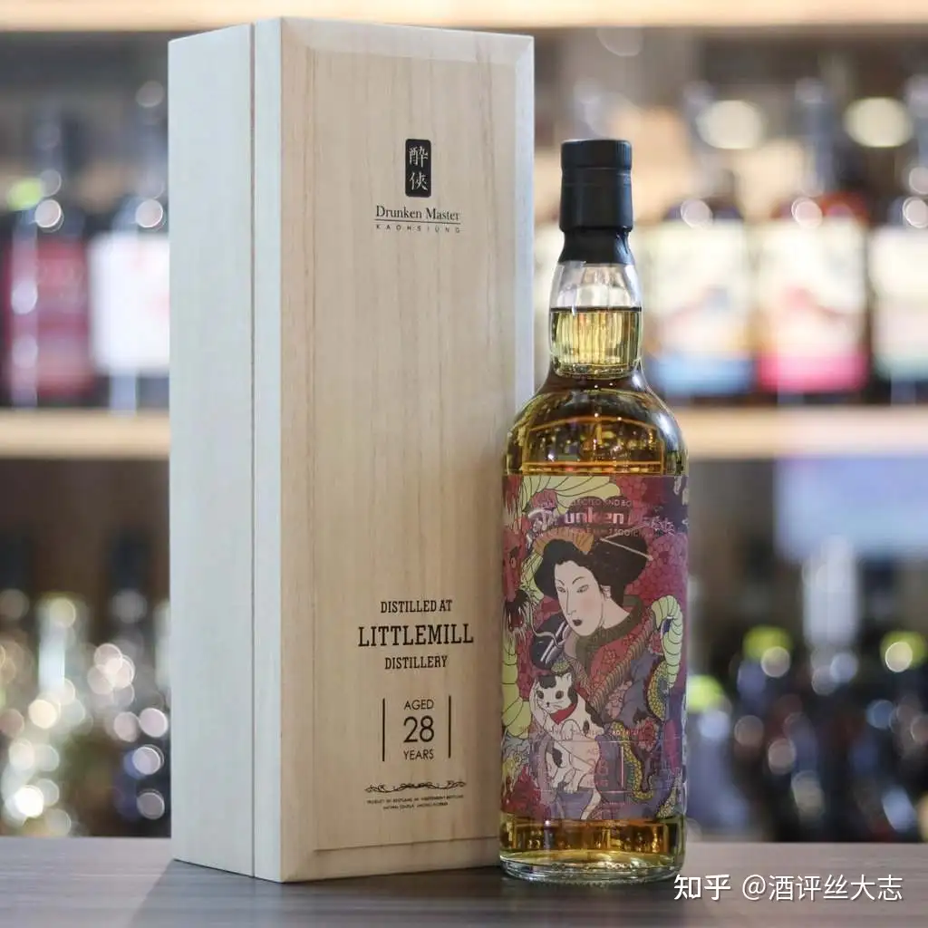 Littlemill 1988 28YO Whiskyib The Drunken Master and The Bow Bar