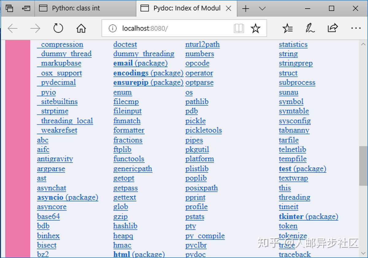 最新最好的python参考手册 Python文档使用指南 知乎