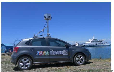 城市吧的街景车