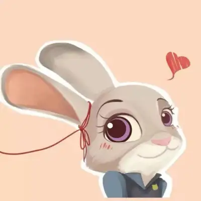 兔子警官朱迪和狐狸先生尼克情侣头像分享无水印