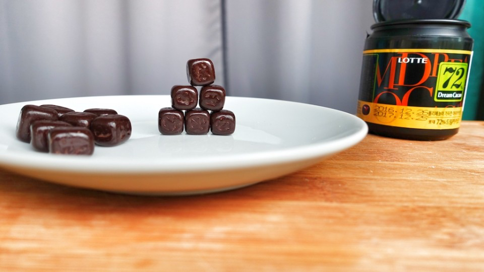 韩国 Lotte 乐天 72 黑巧克力 知乎