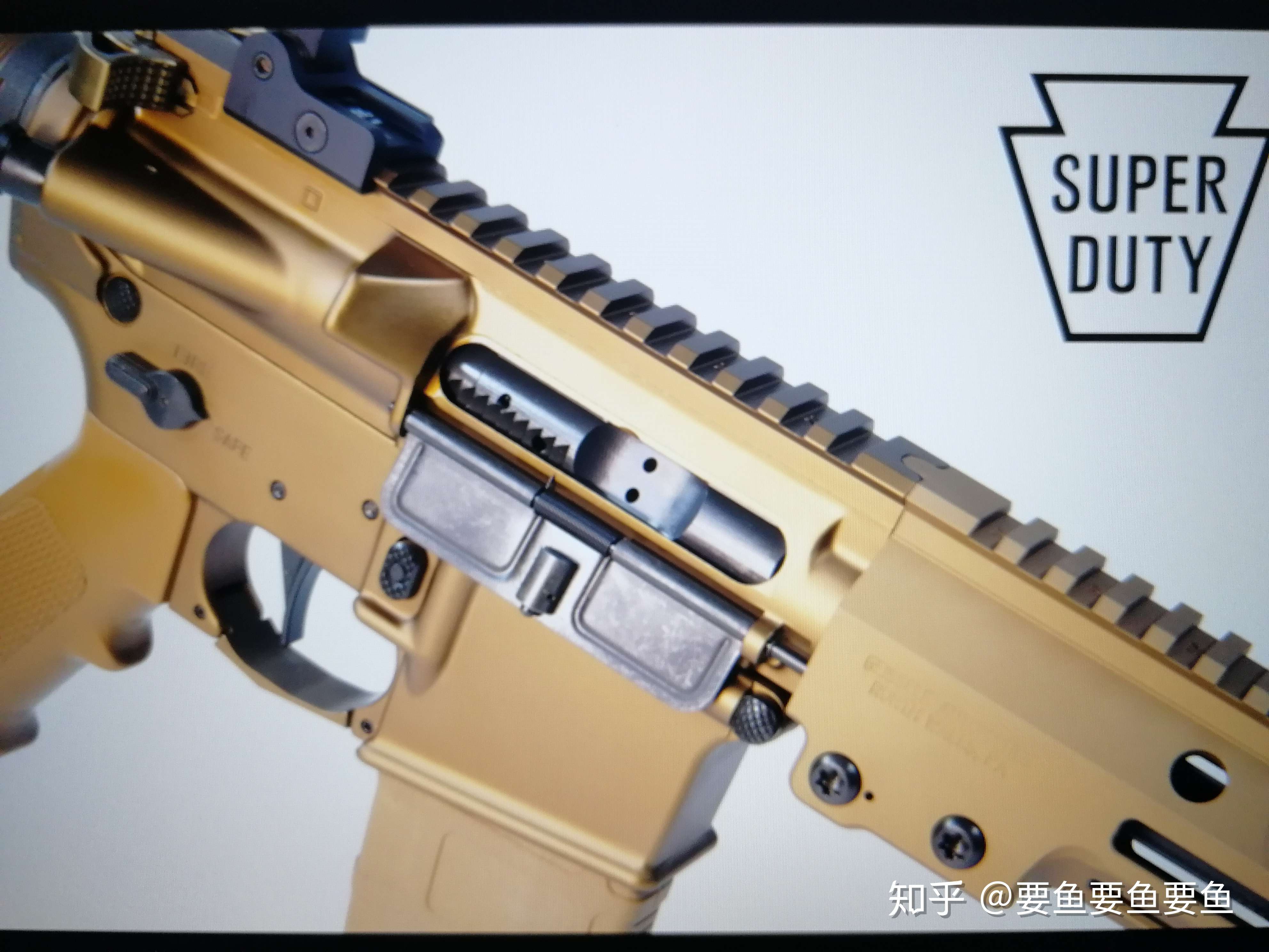 要鱼要鱼要鱼 的想法: geissele新推出的super duty步枪上对mk16