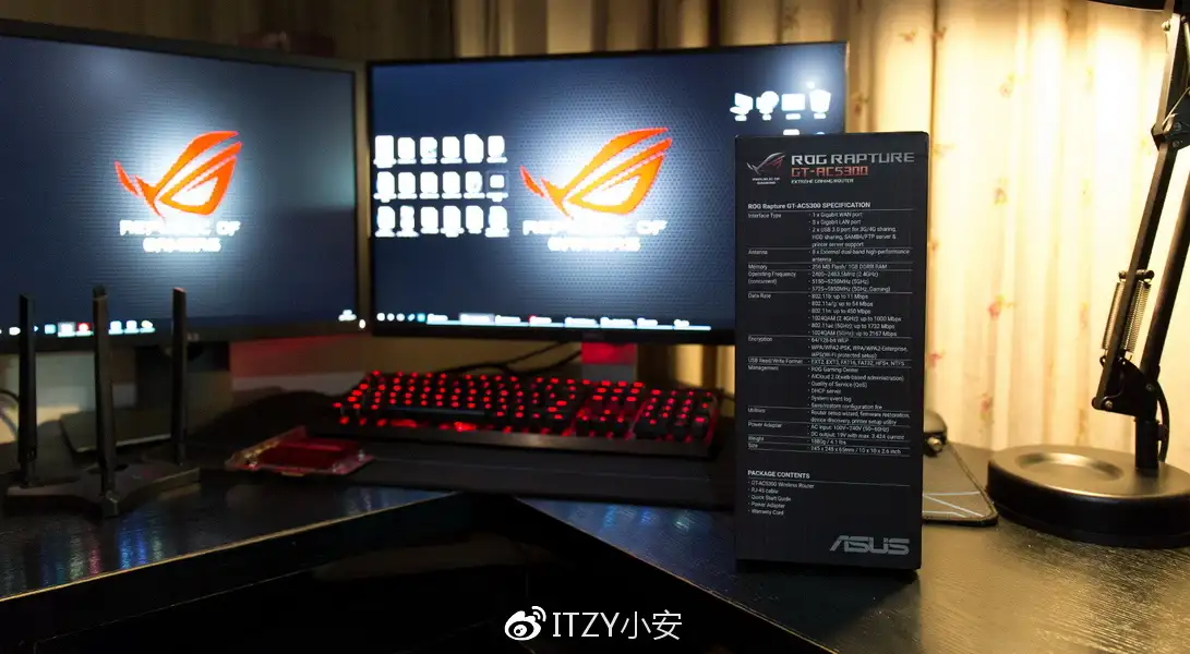 游戏玩家信仰神装！华硕ROG Rapture AC5300三频电竞路由器开箱- 知乎