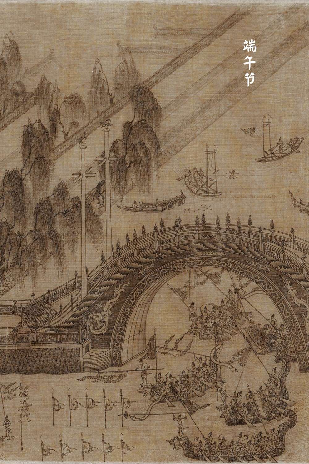 王牌讲解员 的想法: #端午节 (传)王振鹏《龙舟夺标图》局部… - 知乎