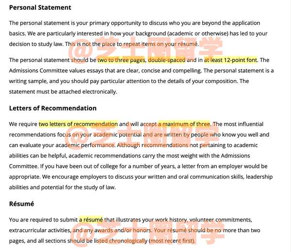 jd application personal statement