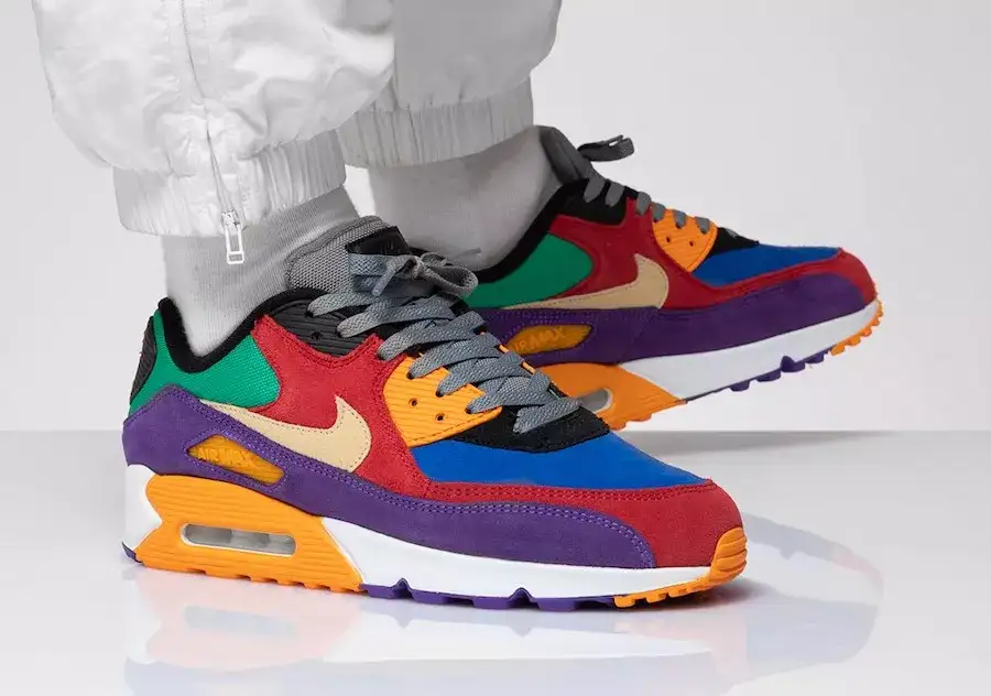 盯| Nike将发售Air Max 90 “Viotech”，延用了Virgil最喜欢的配色！ - 知乎