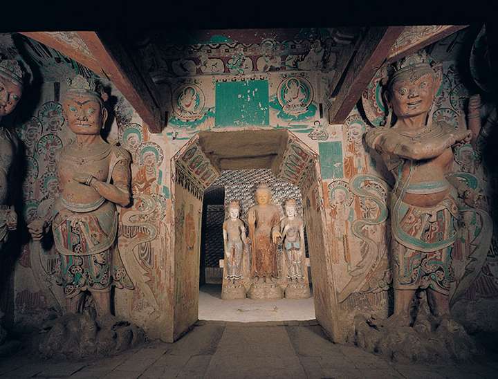 讲解莫高窟莫高窟第427窟隋