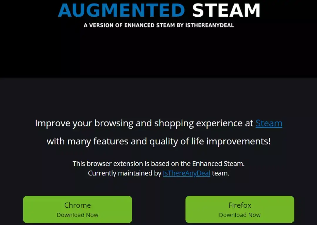 Comunidade Steam :: Guia :: Augmented (Enhanced) Steam - A Melhor Extensão  para Steam