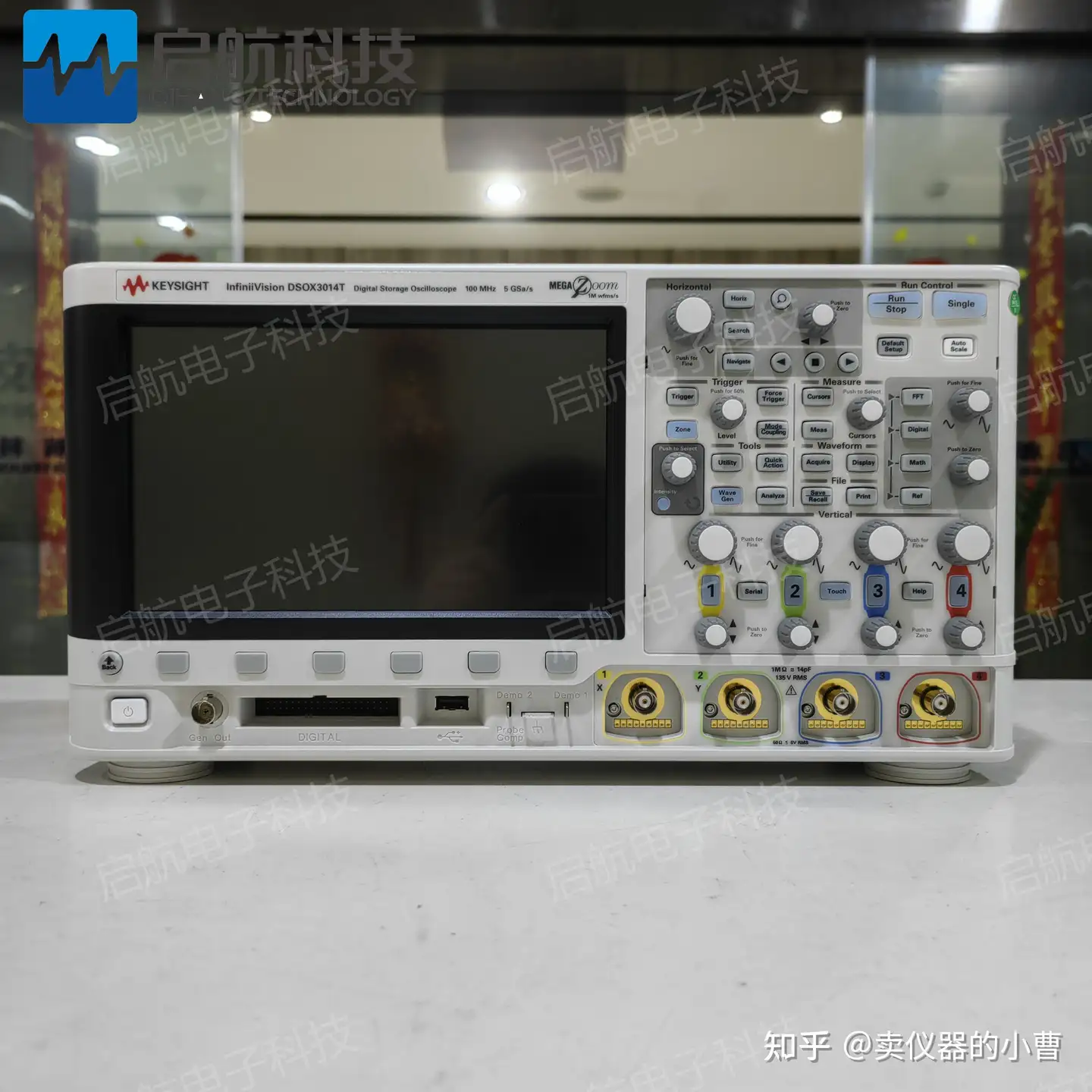 KEYSIGHT MSOX3104T 示波器：1 GHz，4 个模拟通道和16 个数字