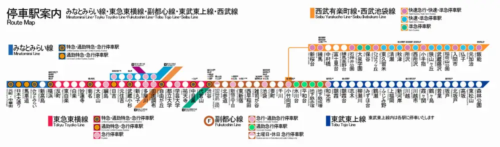 如何利用轨道交通的直通运行？——副都心线- 知乎