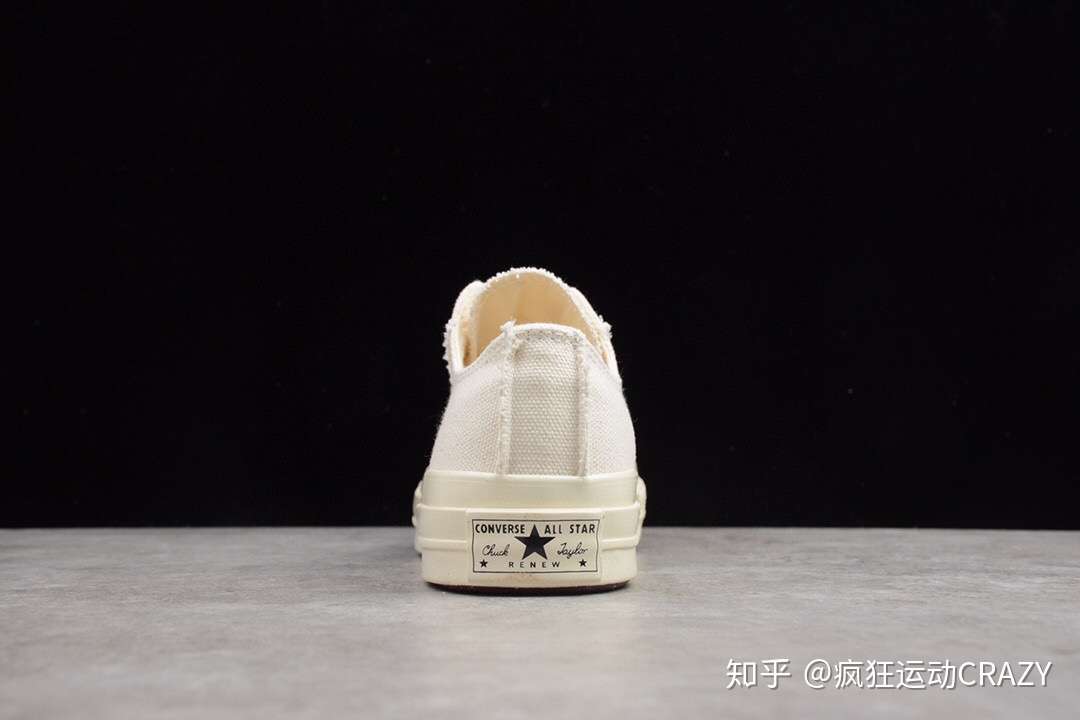 匡威自然白Converse 1970s Renew 三星标帆布鞋- 知乎