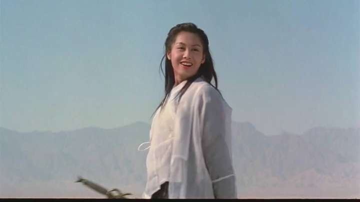 朱茵的回眸,眼神里的故事,太完美