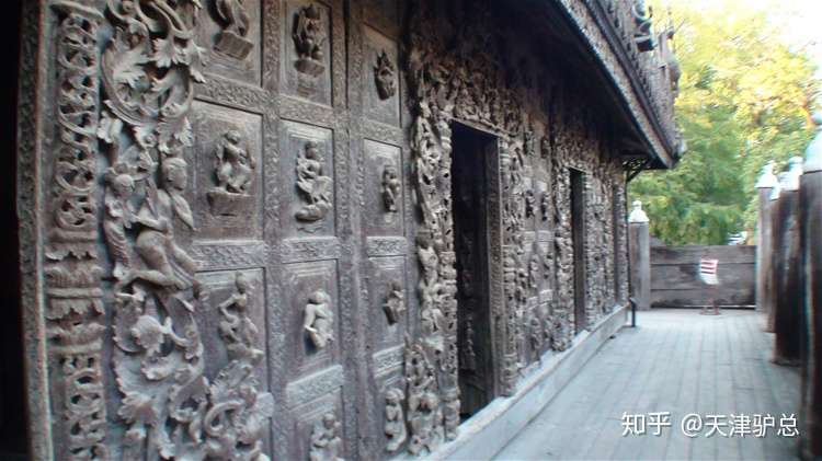 阴差阳错保留下来的 柚木寺 及 黄寺 缅甸 知乎