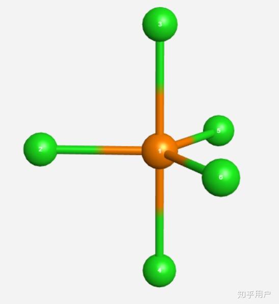 五氯化磷的空间构型图片