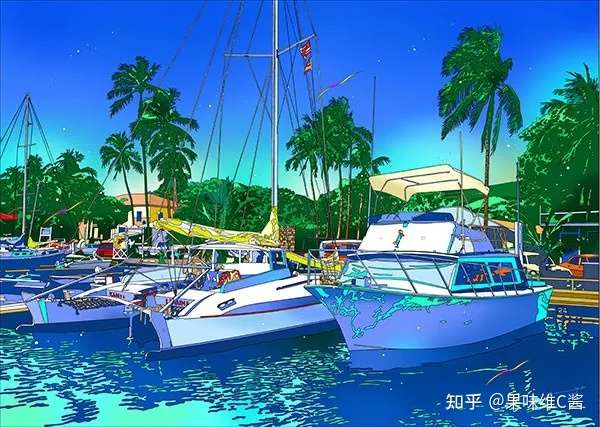 每日必看 日本插画家 铃木英人 知乎