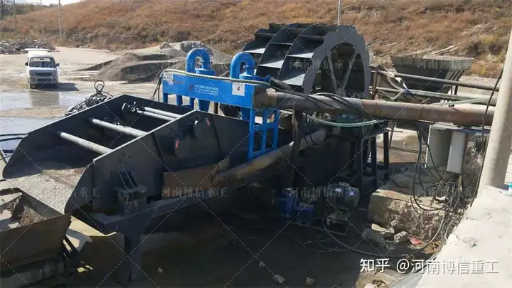 太疯狂了（最先进洗沙污泥脱水机）洗砂新型洗砂机，(图4)