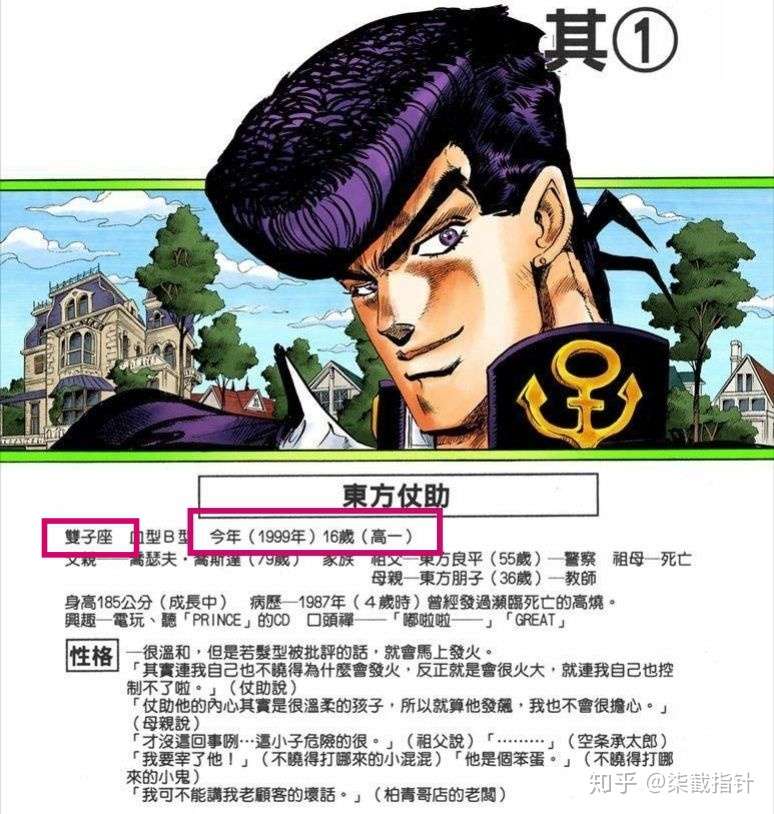 个人整理 Jojo的奇妙冒险 时间线 1 6部旧世界 知乎