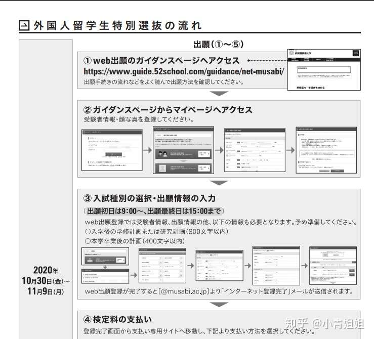 青学出愿 11 7 11 13日本出愿大学部及专业一览 知乎