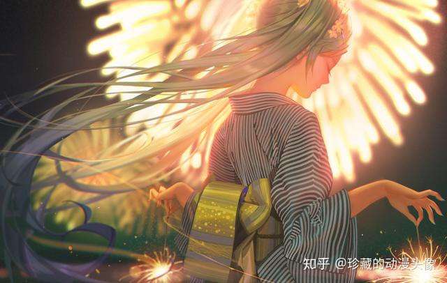 二次元精美和风壁纸 美轮美奂 气质十足的小姑娘 真漂亮 知乎