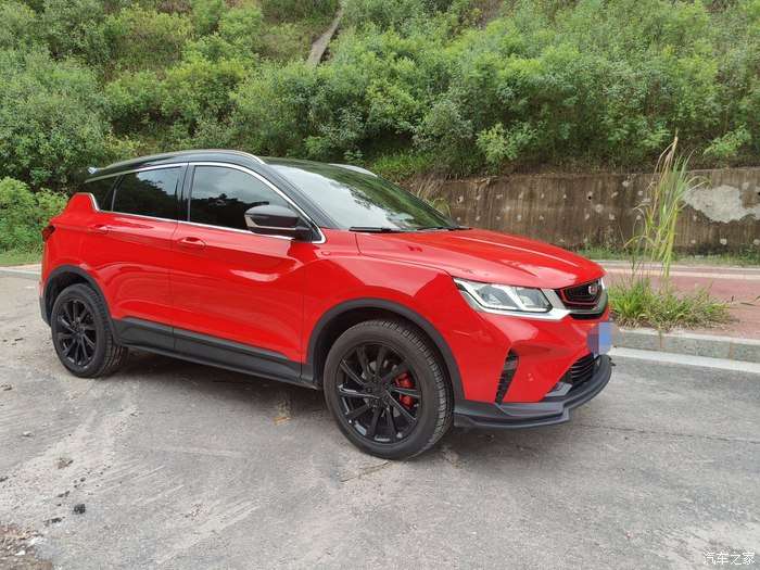 红色缤越绝对的靓感受它的魅力吧