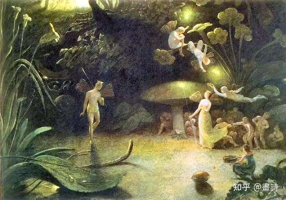 森林里精灵鬼怪的魔法梦境 知乎